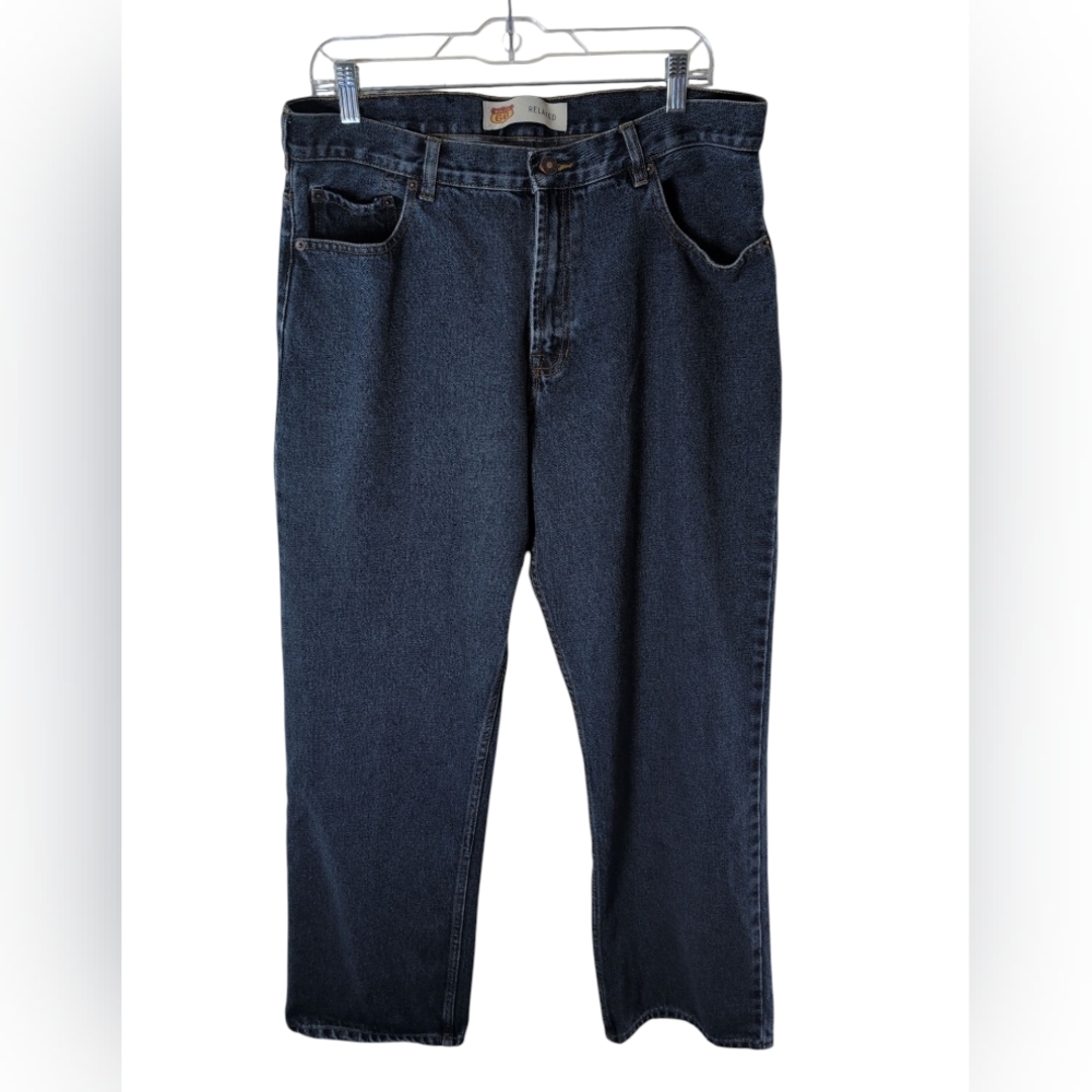 Route 66 Jeans Men's 36 Vintage Relaxed‎ Straight Blue